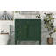 Meuble-lavabo de 36 po avec lavabo supérieur, meuble-lavabo moderne avec 2 tiroirs et tiroir escamotable, meuble-lavabo simple-118592811