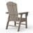 Seashell Upright Adirondack Chair (Set Of 2)-1644548897