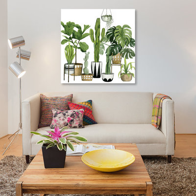 «Plant Haven I», impression sur toile