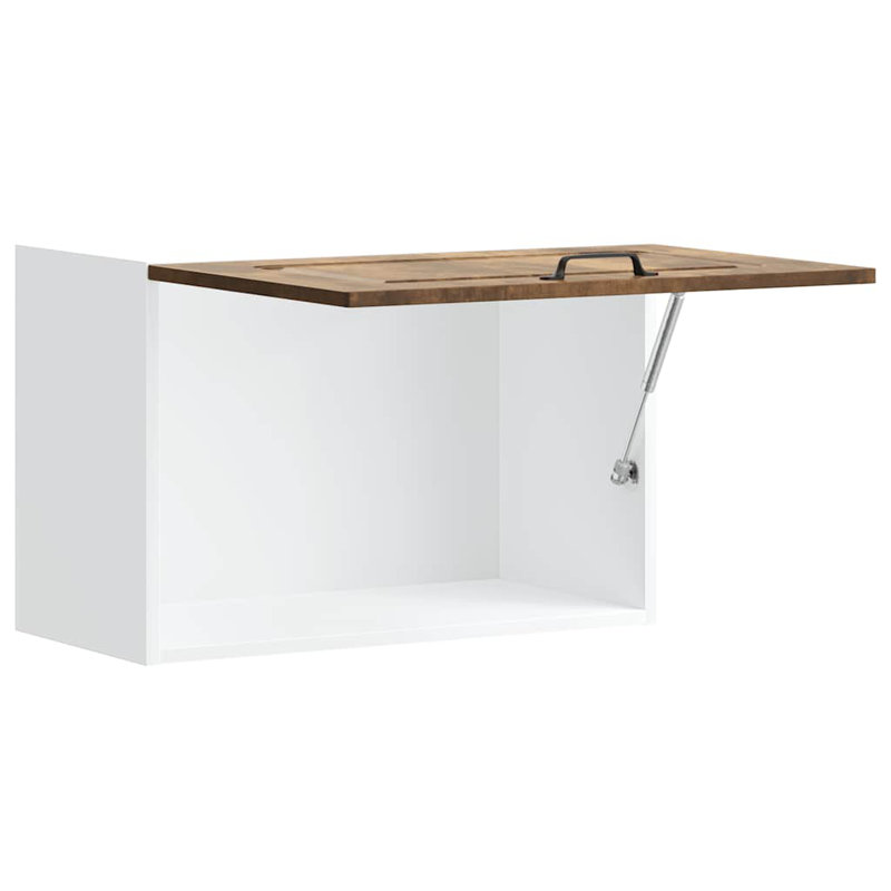 Kitchen Wall Cabinet Kalmar Engineered Wood, Smoked Oak