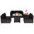 Tomchay 4 - Person Patio Conversation Set with Cushions-1011131468