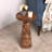 Mid-Century Farmhouse Cottagecore Handmade Wooden Accent End Table-1618155316-1618155322