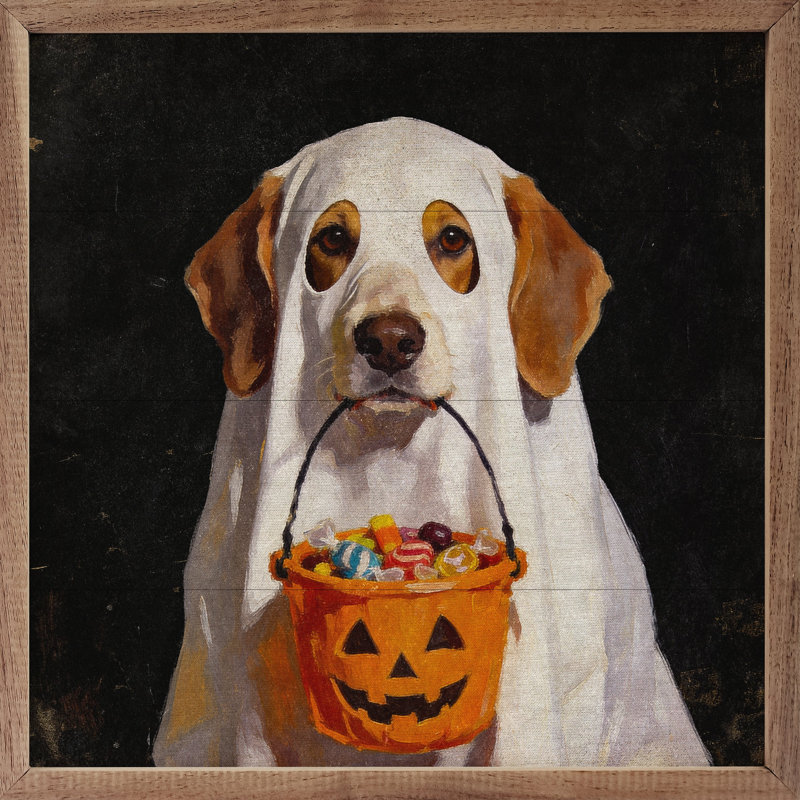Trick Or régal Beagle, H 4 po x l 4 po