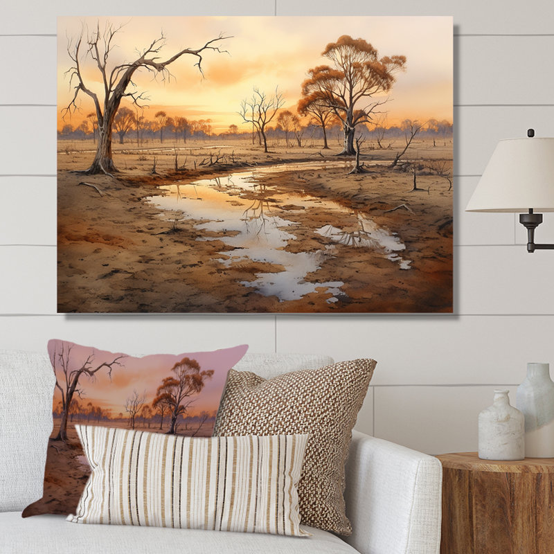 Paysage australien australien VI - Australie, art mural, Toile tendue, H 12 po x l 20 po x P 1 po