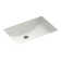 Swan 16'' Swanstone Rectangular Bathroom Sink with Overflow