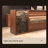 Rustic Industrial Style Front Desk in Natural Wood Colour