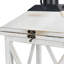 Ensemble de lanternes de table en bois 2 pièces Berau