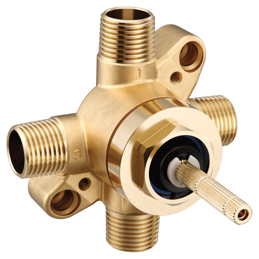 M-Core 3 or 6 Function Transfer Valve with CC/IPS Connections Moen