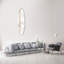 Love Found Me Light Surfboard Flat Acrylic by Oliver Gal