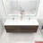 Freidin 70.8'' Double Bathroom Vanity with Acrylic Top-1347785871