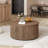 Mid-Century Round Coffee Table-99343468