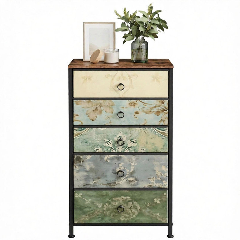 45 cm W Chest of 5 Drawers