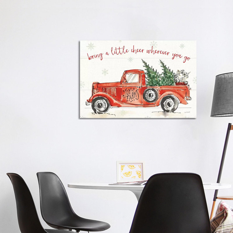 Modern Farmhouse VIII Christmas by Anne Tavoletti - Wrapped Canvas Print, 101.6 cm H x 66.04 cm W x 1.91 cm D