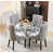 4 Grey Ring Back Chairs is out of stock
