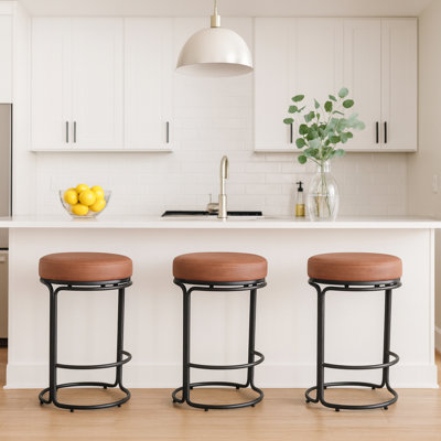 Tabouret de comptoir pivotant 26,5 po Skyelee
