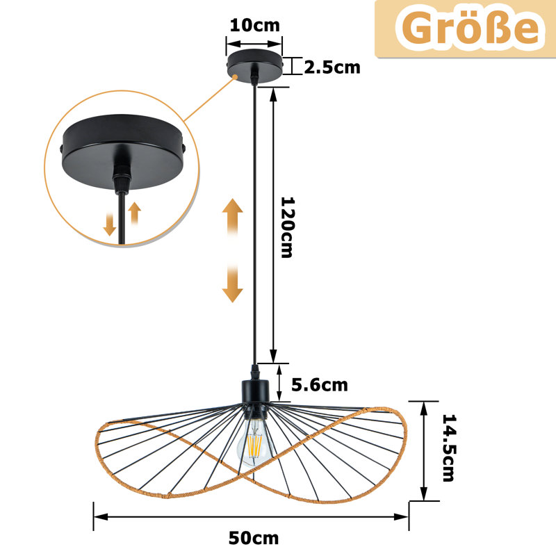 1 - Light Stainless Steel Bell Pendant