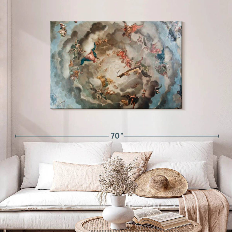 Leisha Renaissance Sky, 30" H x 45" W