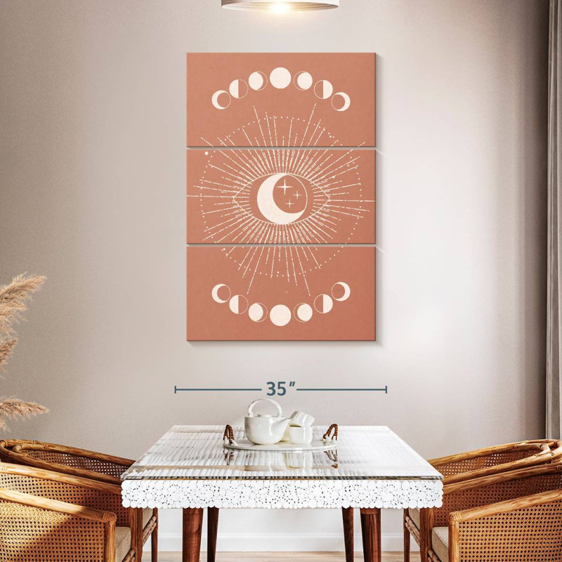 Adella Geometrical Solar System, 65" H x 42" W