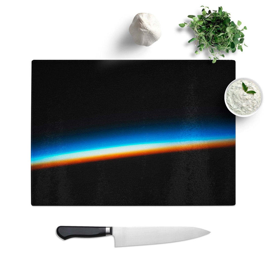 Tempered Glass Sunrise Chopping Board
