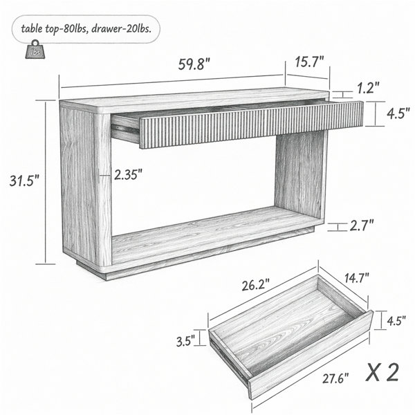 Dimensions du produit