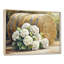 Hortensias dans la cour de ferme II - hydrangées, art mural-921869398-943768922-921869406