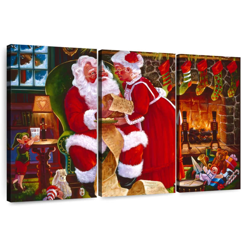 Lelend Mr. And Mrs. Claus, 48" H x 74" W