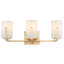 Roni 3 Light Frosted Dimmable Vanity Light-1043216600