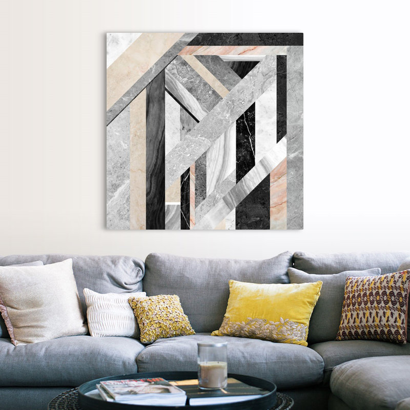 « Paradoxe II », reproduction d’art sur toile, Toile tendue, H 48 po x l 48 po x P 1,25 po