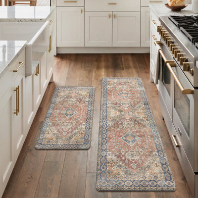 Tapis de cuisine imperméable anti-fatigue anti-dérapant