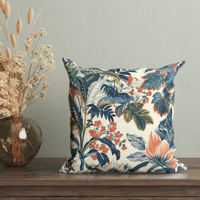 Esmeralda Floral Reversible Pillow Cover