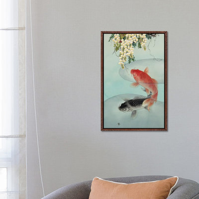 Curious Koi - Painting on Canvas