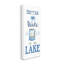 «Better To Wake At Lake Coffee», estampe numérique par Deb Strain-637017577-637017578