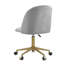 Chaise de travail rembourrée à hauteur ajustable Ramonne-664524408