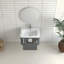 Wall Mounted Bathroom Vanity With Basin Floating Vanity Drawer Bathroom Cabinet With Ceramic Integrated Basin-1745360569