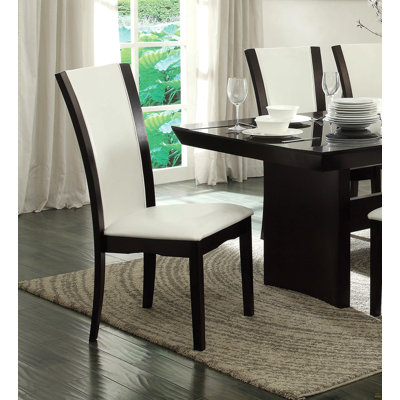 Ensemble de 2 chaises d'appoint de salle à manger Modern Modern