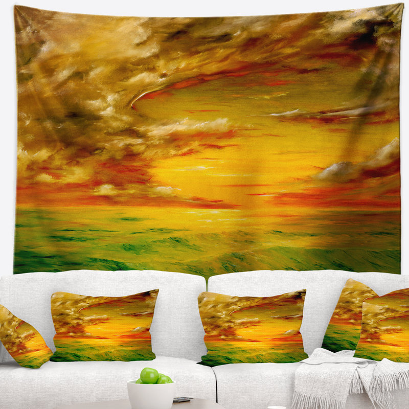 Tapisserie santa rosa california Landscape, H 32 po x l 39 po