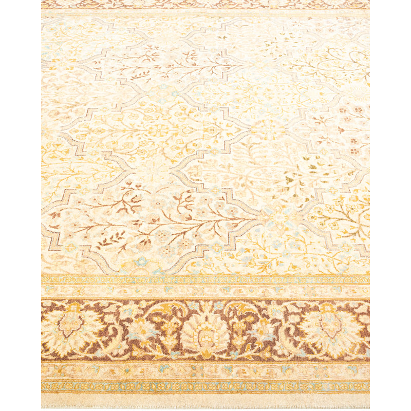 Classic One-of-a-Kind 5' 8" x 8' 3" Hand Knotted Area Rug