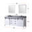 Marsyas 80 in W x 22 in D Double Bath Vanity Top with Faucet Set-113387724-113387725