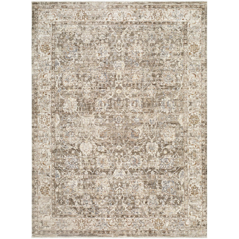 Gionatan Machine Woven Area Rug, Rectangle 7'10.5" x 10'0.1"
