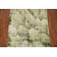 Tapis indien à motif abstrait vert All-Over 5 x 7