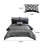 Microfiber 6 Piece Comforter Set-1809559078