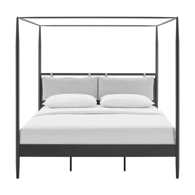 Marlowe 4-Poster Canopy Metal Platform Bed