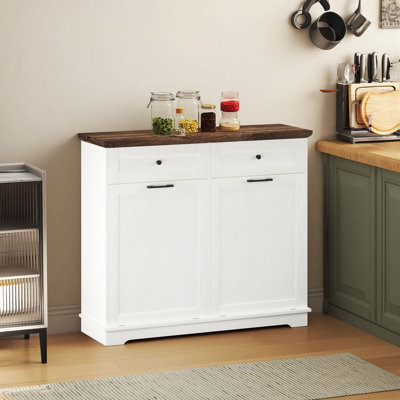 20 Gallon  Double Tilt-out Trash Cabinet