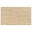 Ensemble de salle à manger en bois 5 pièces au design blanc qui met en valeur les lignes et les courbes douces