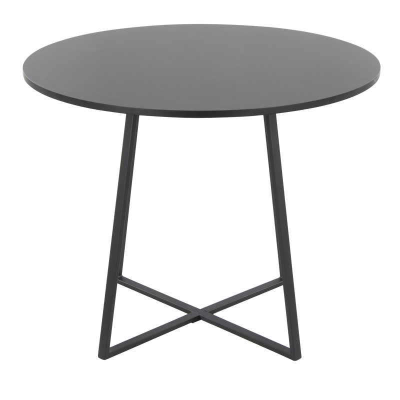 Table de salle à manger Cosmo Canary, Noir, noir, noir, noir, Black