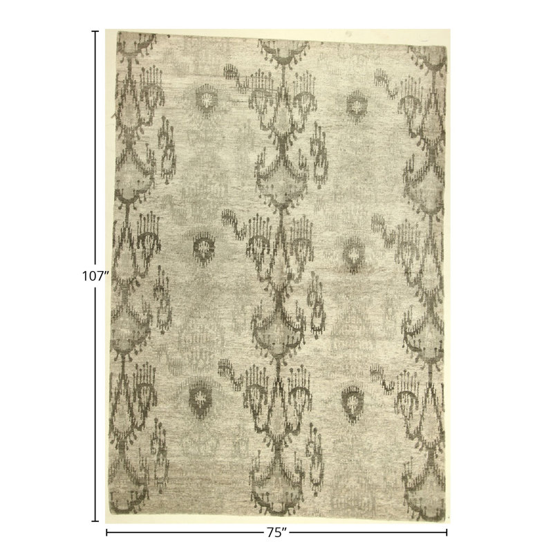 Rectangle Rectangle 6'3'' X 8'11'' Area Rug