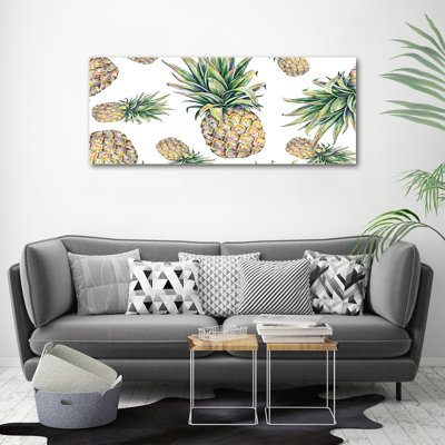 Pineapples - Wrapped Canvas Print