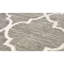 Himalayan Linen Geometric Area Rug in Gray/Beige