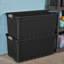 Sac de rangement industriel empilable robuste de 50 gallons avec couvercle Sterilite, paquet de 9-98904358