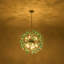 Lustre spoutnik en cristal 11 lumières